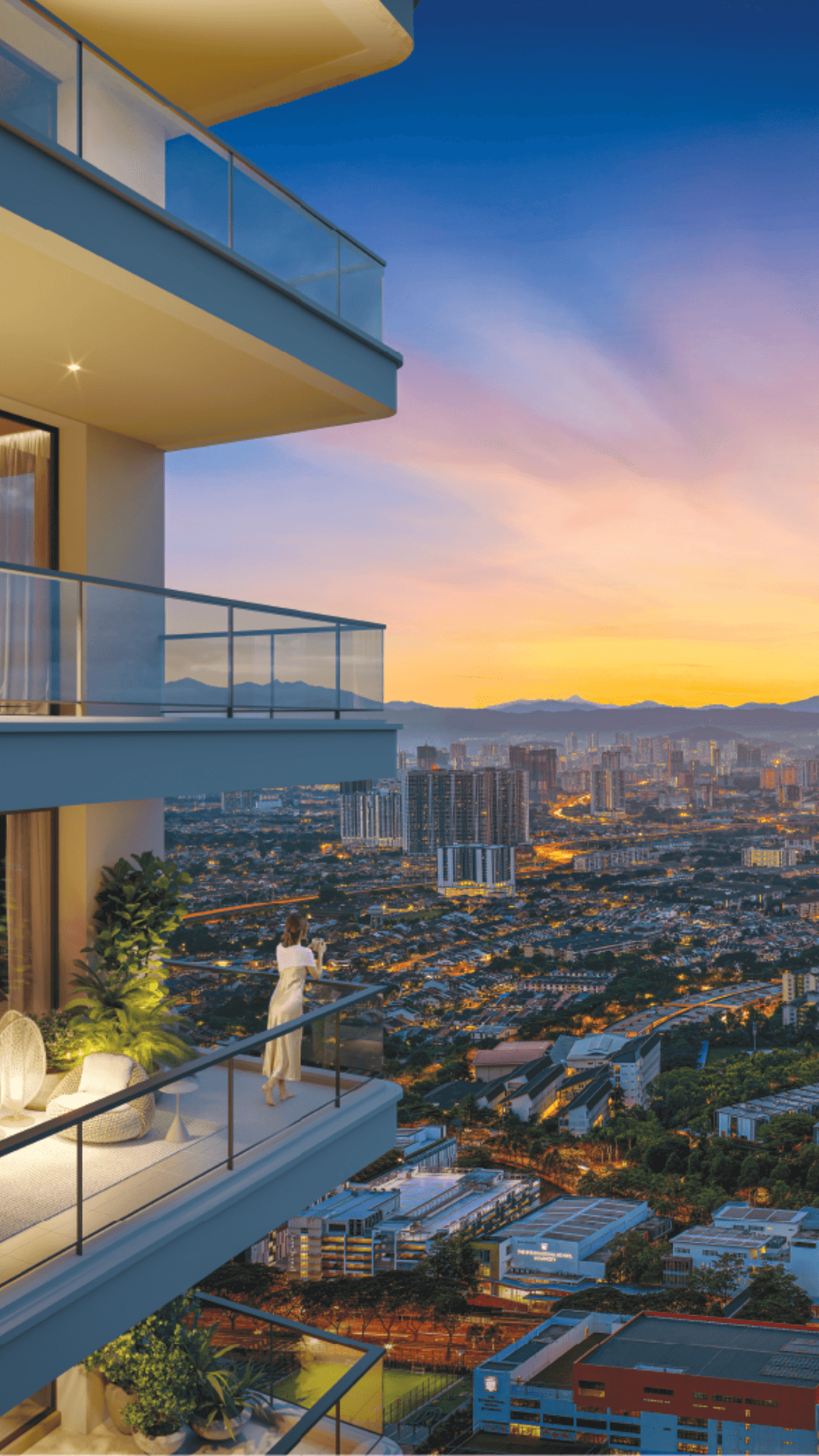 ParkCity Residences skyline view