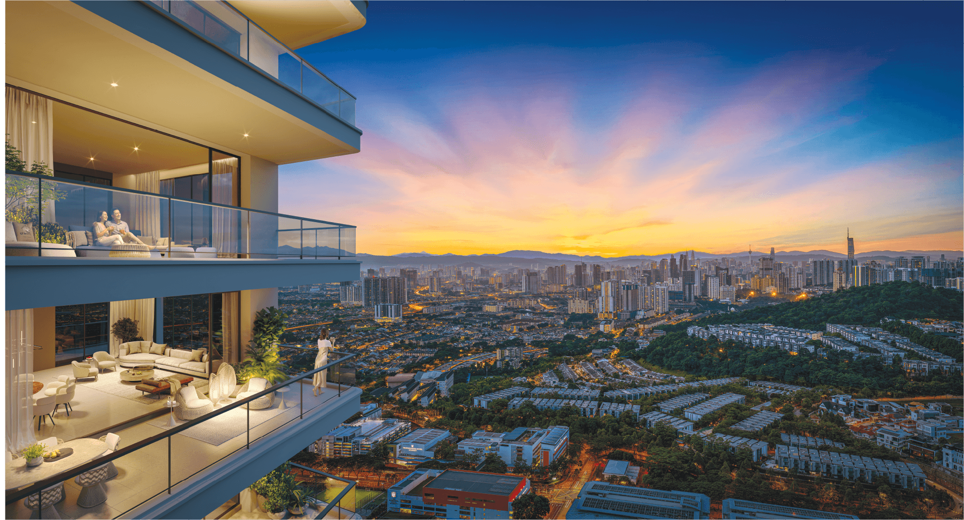 ParkCity Residences skyline view