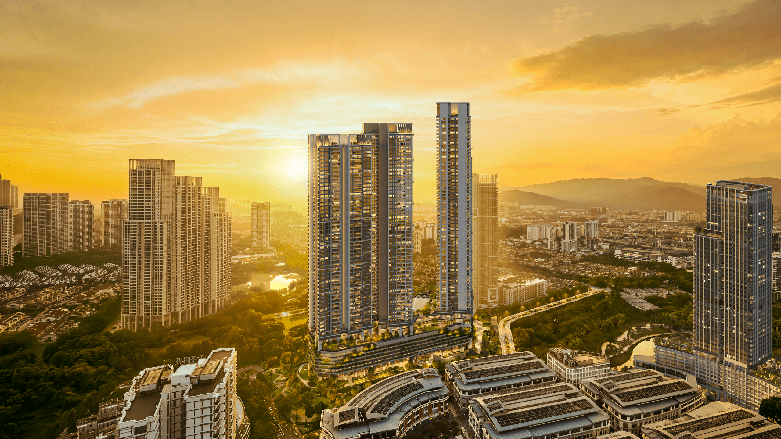 ParkCity Residences skyline view