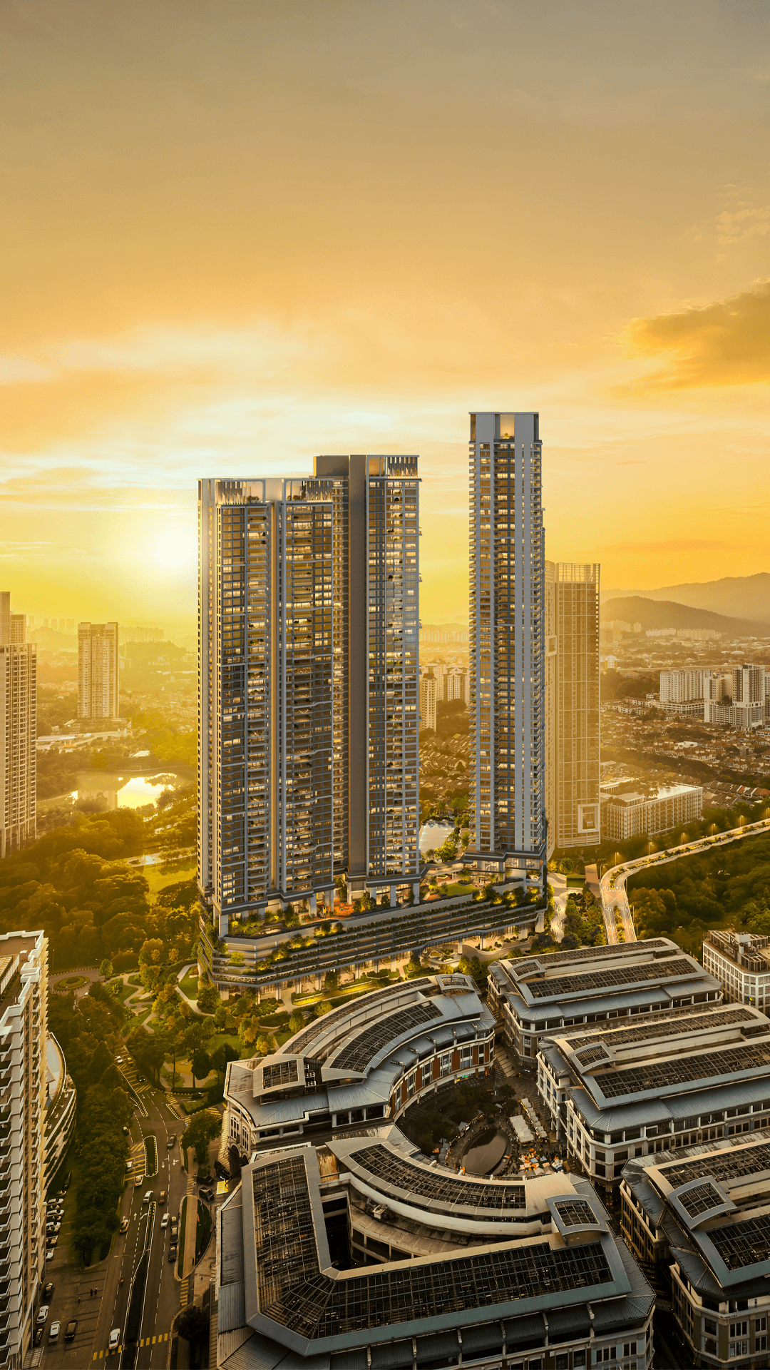 ParkCity Residences skyline view